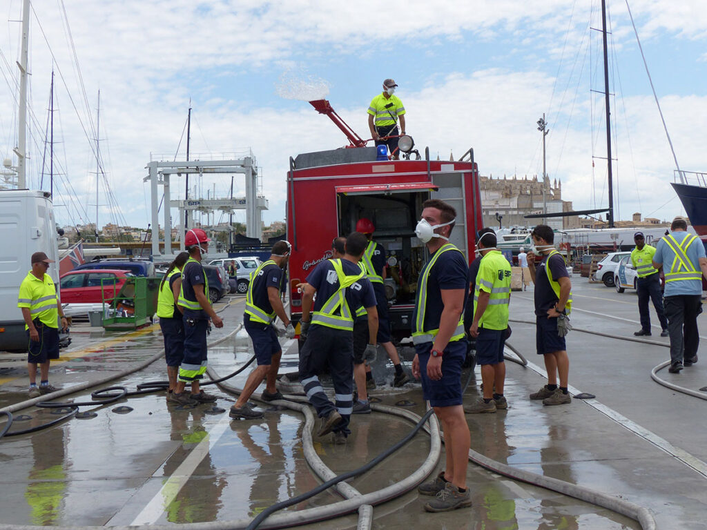 STP refuerza su seguridad con un simulacro de emergencia