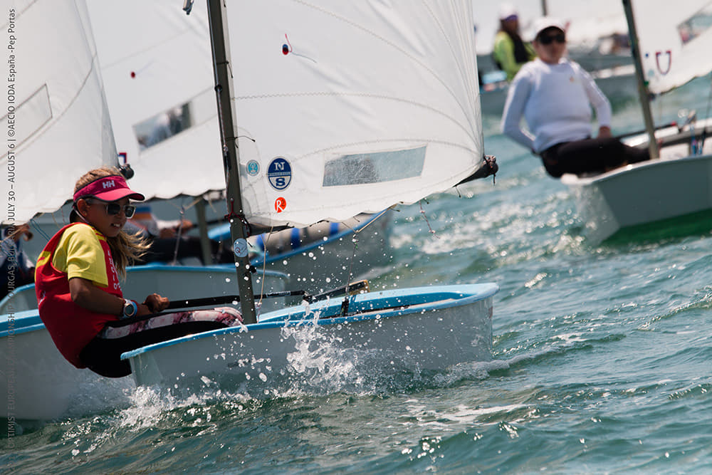 Apuesta de futuro de los baleares presentes en el Europeo de Optimist