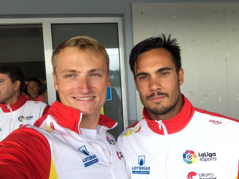 Marcus Cooper y Rodrigo Germade, campeones del mundo de K2 500