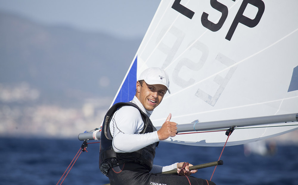 Marcelo Cairo, campeón de Europa sub 21 en Laser Radial
