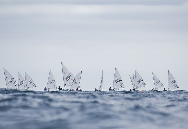 España se suma al grupo oro en el Campeonato de Europa de Laser