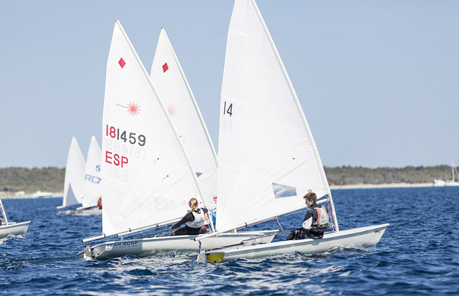 El CN Arenal se prepara para la Copa de España de Laser Radial