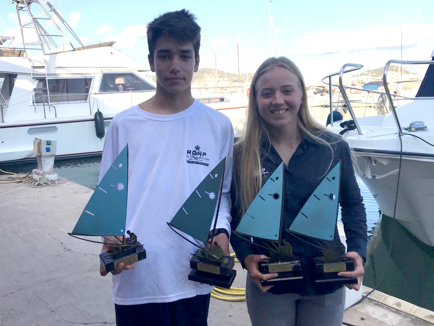 Havenga se se proclama campeona de Baleares de Laser 4.7