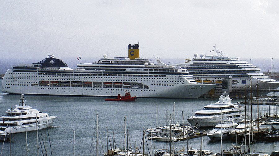 El turismo de cruceros deja en baleares 256 millones de euros