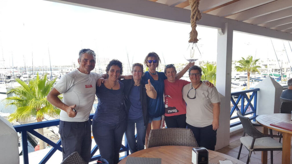 La travesía contra el cáncer arriba a Lanzarote