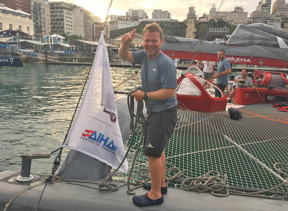 Alex Pella gana la Transat Jacques Vabre a bordo del Arkena