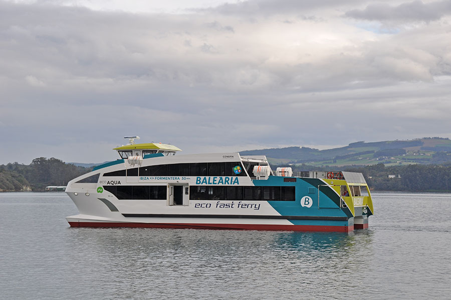 Baleària presentará en FITUR su proyecto de flota ecoeficiente