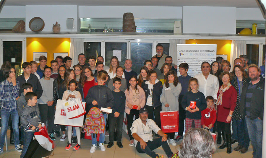 El Club Náutico Ibiza celebró la Gala de las Secciones Deportivas