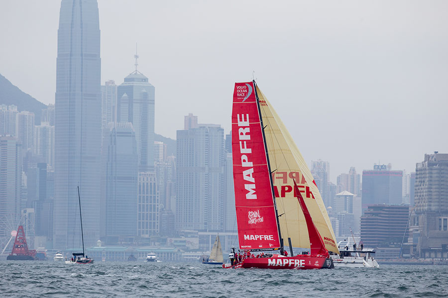 El MAPFRE no da opción en la Vuelta a Hong Kong