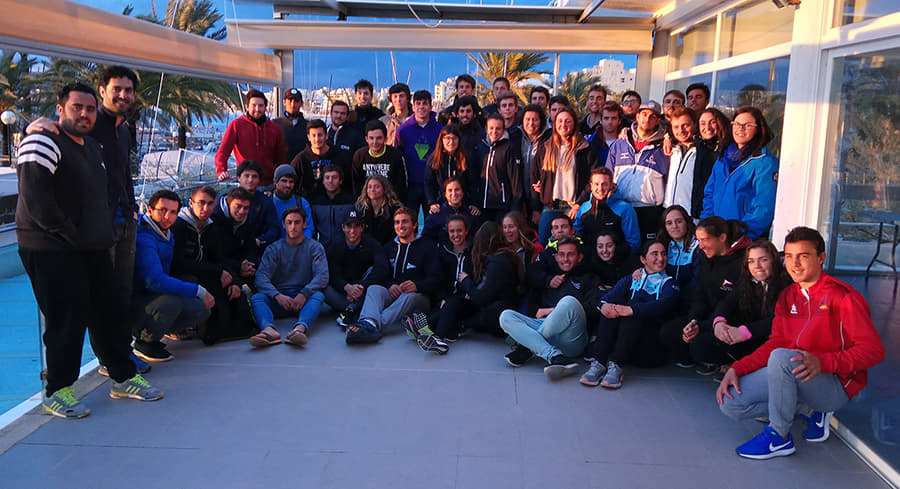 Los futuros regatistas olímpicos españoles se concentran en Mallorca