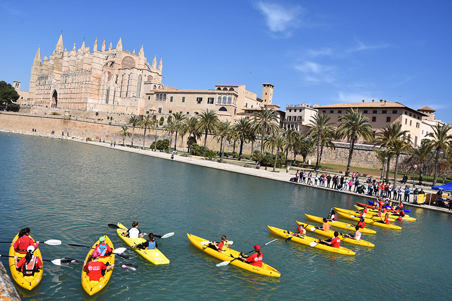 El II Trofeo Palmadona de Piragüismo congregó 200 palistas