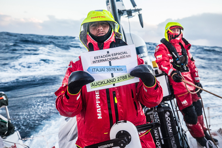 El Océano Sur da un respiro a la flota de la Volvo Ocean Race