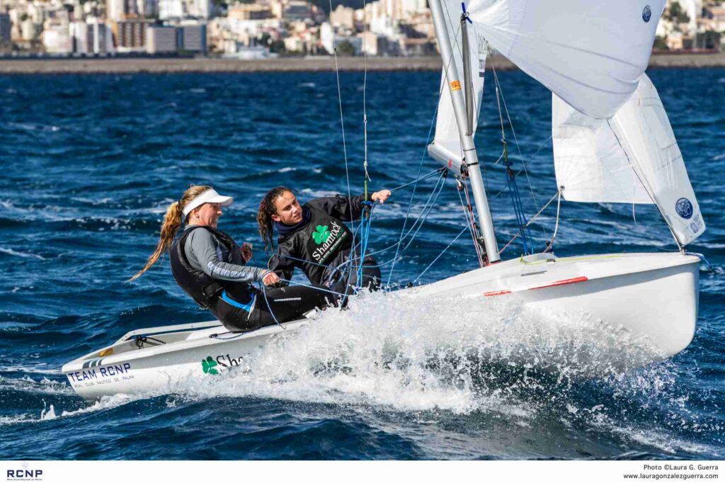 María Bover y Cata Homar, campeonas de España de 420