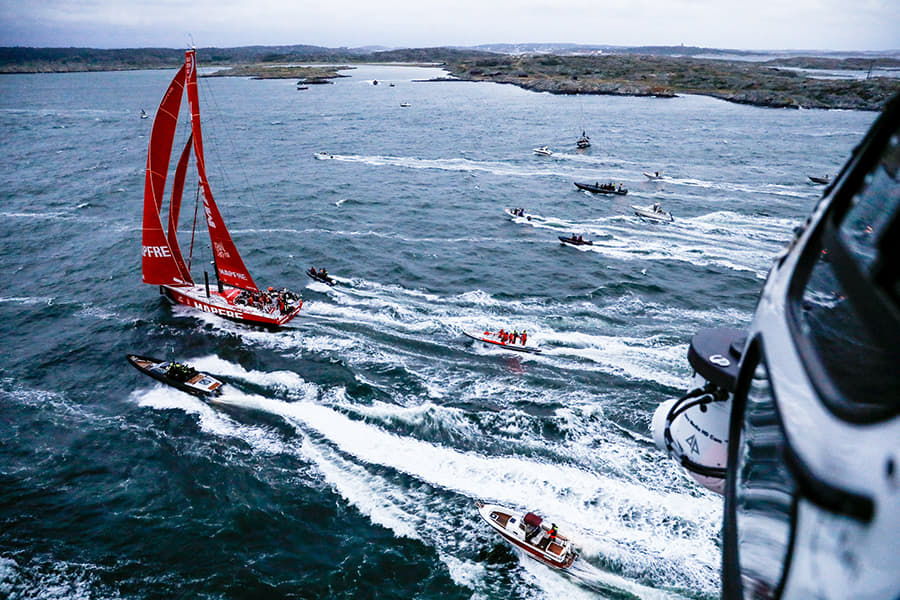 El MAPFRE recupera el liderato de la Volvo Ocean Race