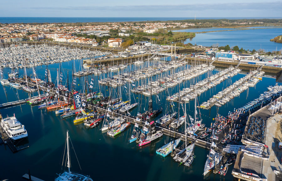 Neus Ballester, en el grupo Oro del Campeonato de Europa de Optimist