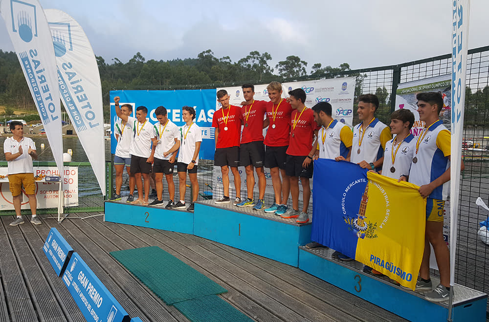 El RCNP de Pollença se tiñe de oro en el Campeonato de España