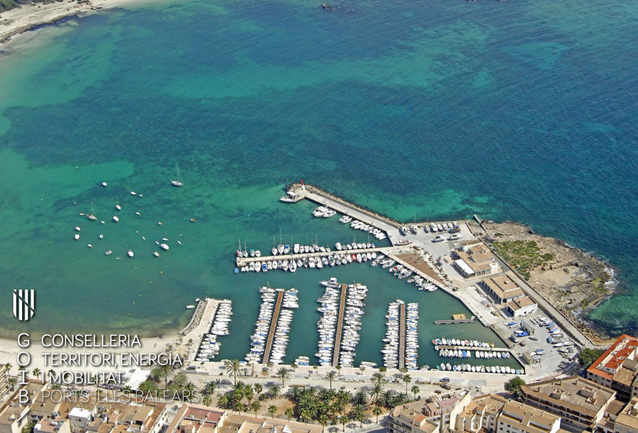 Ports IB elabora un estudio cartográfico en las instalaciones de gestión directa