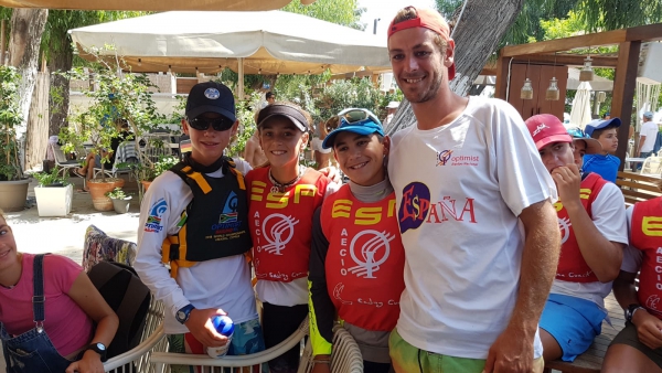Tres regatistas mallorquines participan en el Mundial de Optimist