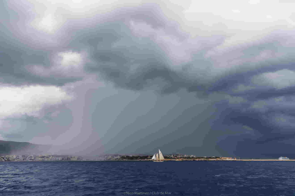La tormenta respetó a la flota de la Illes Balears Clàssics