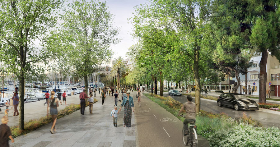 La APB  convoca el concurso para remodelar el Paseo Marítimo