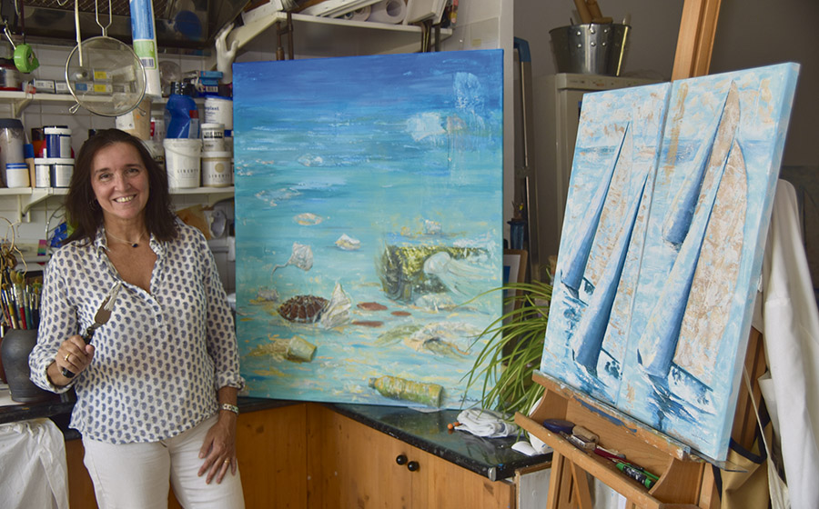 Künstler des Meeres: África Juans gestörter Frieden