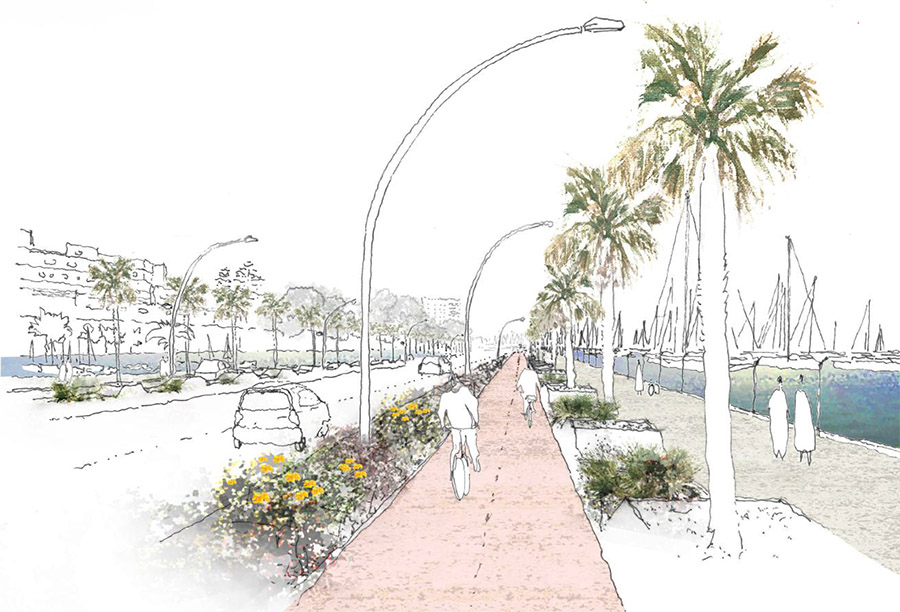 La reforma del Paseo Marítimo de Palma costará 20 millones de euros