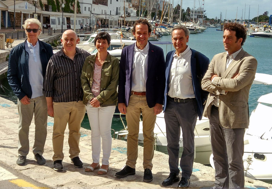 Se retoman las obras de mejora del puerto interior de Ciutadella