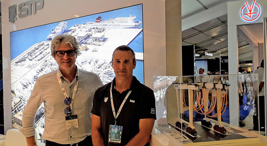 STP presentó su nuevo  travelift en el Mónaco Yacht Show