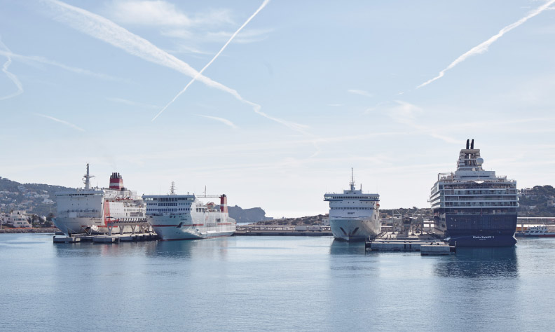 Ya se puede consultar la calidad del aire del puerto de Palma