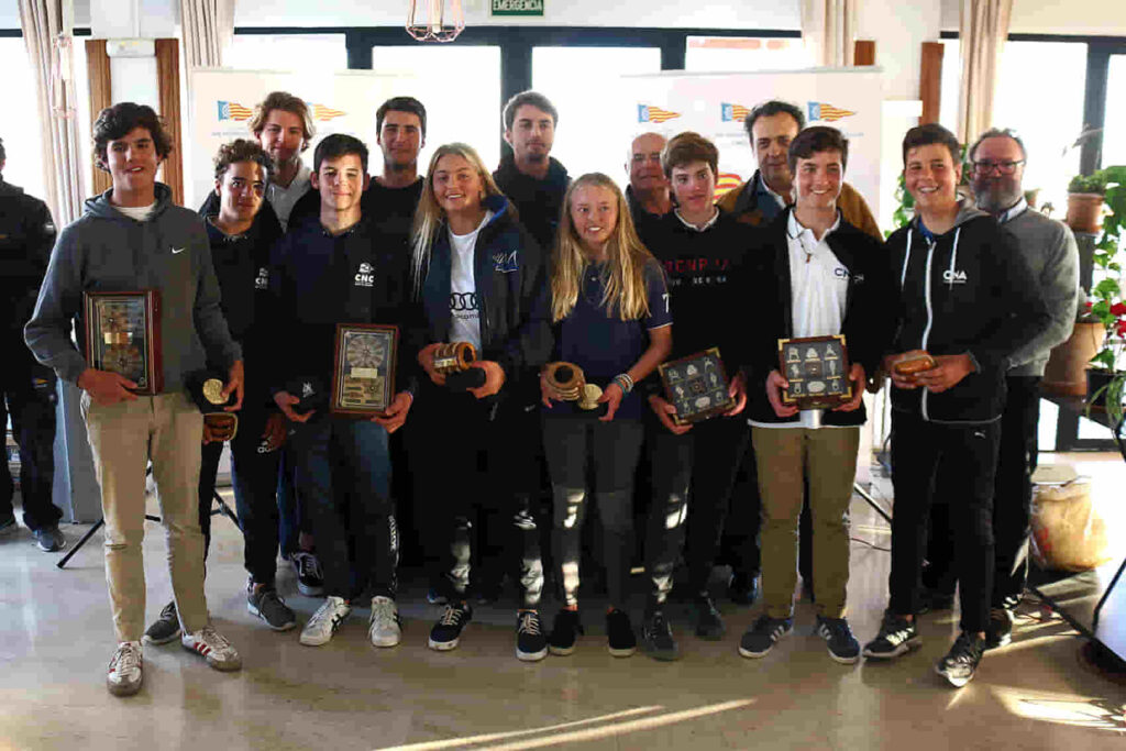 El CMSAP corona a los nuevos campeones de Baleares de Laser 4.7 y Standard