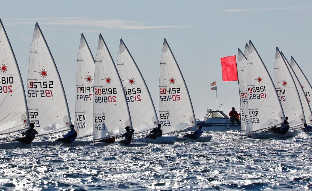 Mario Plomer, oro en la Copa de España de Laser Standar en Valencia