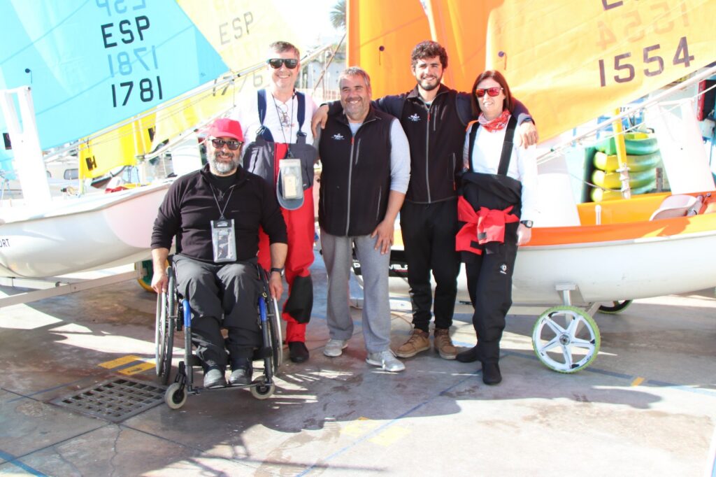 El RCNP suma un oro y un bronce en las Copas de España de windsurf y vela adaptada