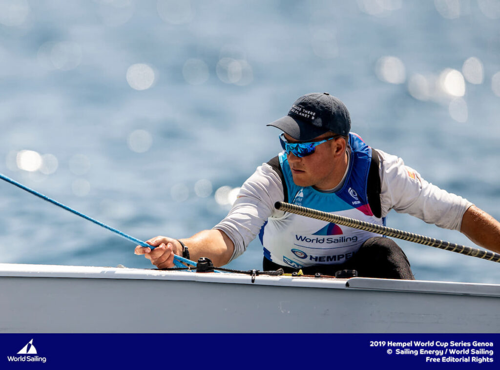 Cardona se sitúa cuarto en la Copa del Mundo en Génova