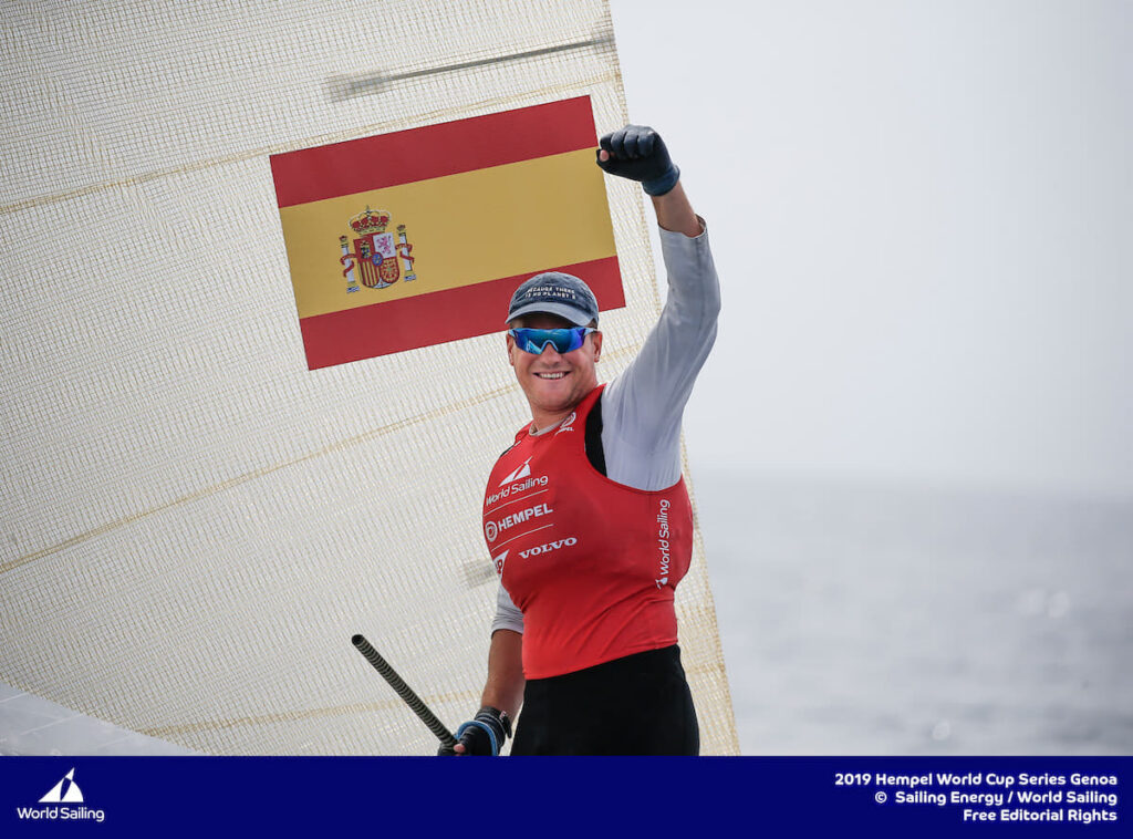 Joan Cardona, bronce en la Copa del Mundo de vela