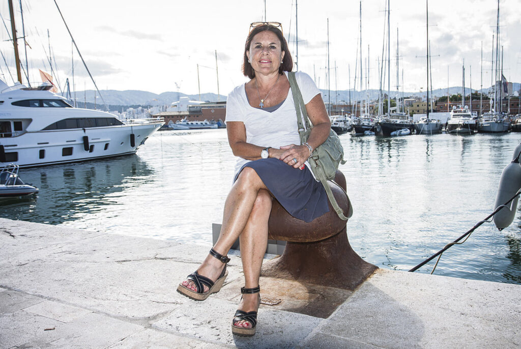 La primera (y única) presidenta de un club náutico de Baleares
