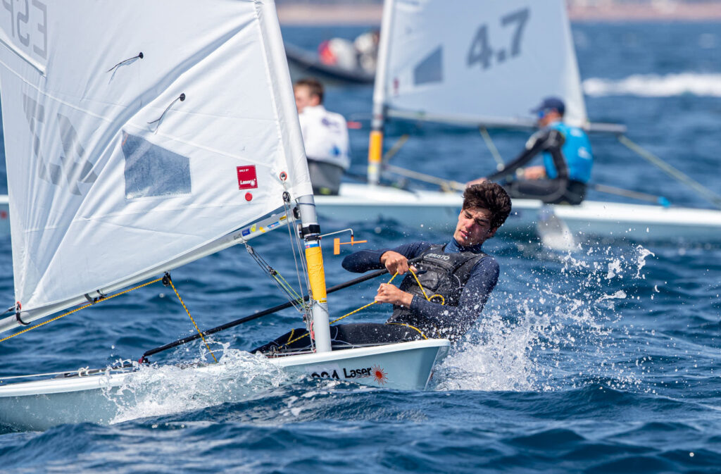Jordi Lladó, bronce en el Campeonato de Europa de Laser 4.7