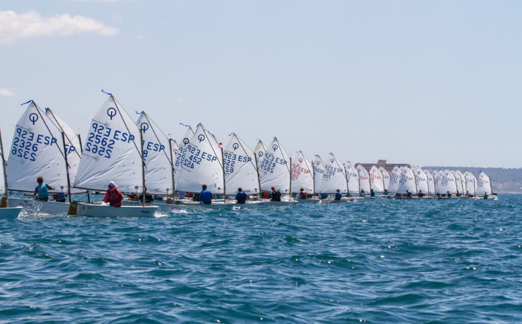 Lucía Busquets, ganadora de la XI edición de la Semana de Vela de Cala Gamba