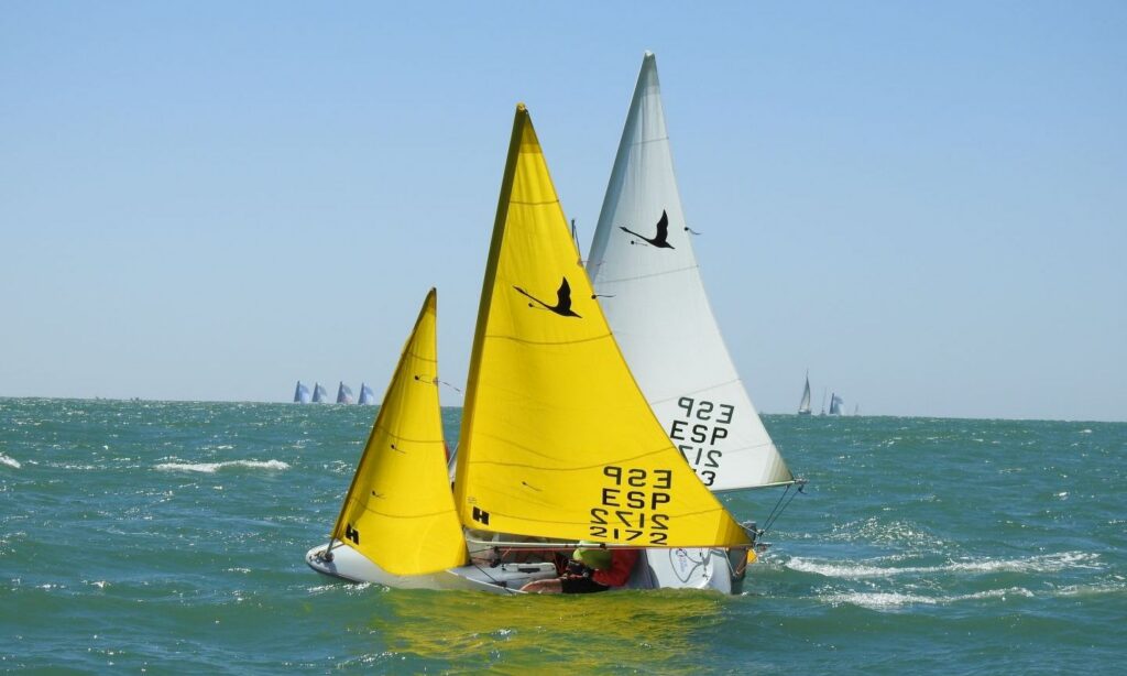 Violeta del Reino, campeona de España de Hansa 303