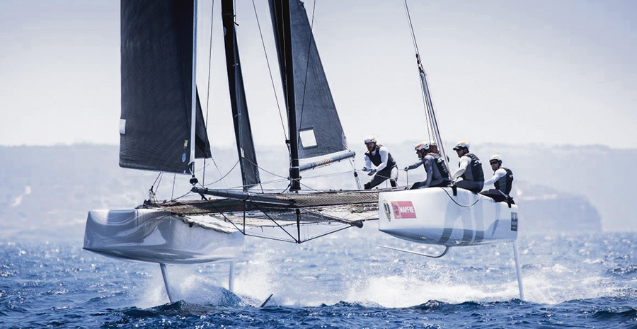 El circuito mundial de la clase GC32 tiene parada en Palma
