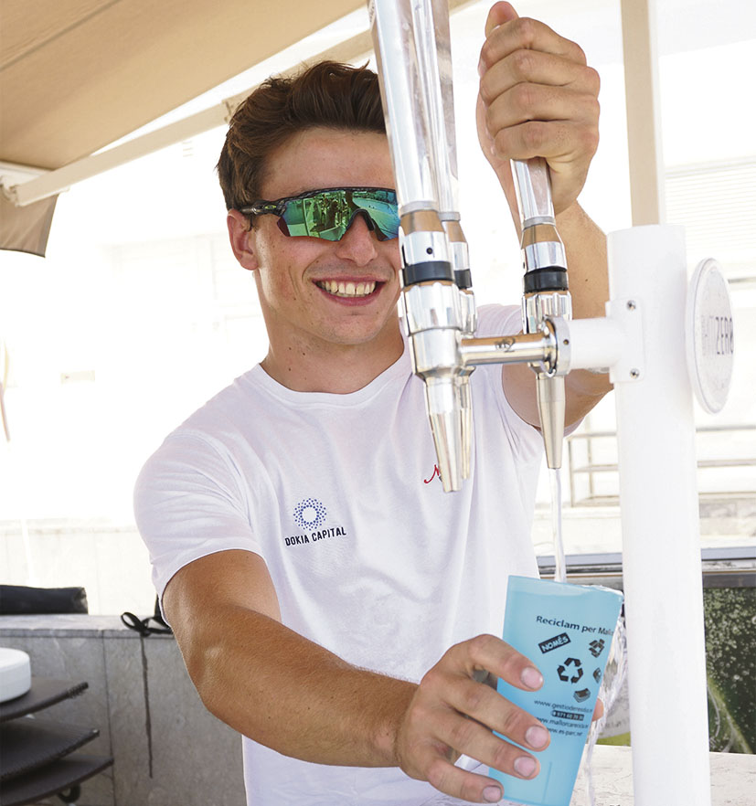 Adiós a los botellines de plástico en la Copa del Rey MAPFRE