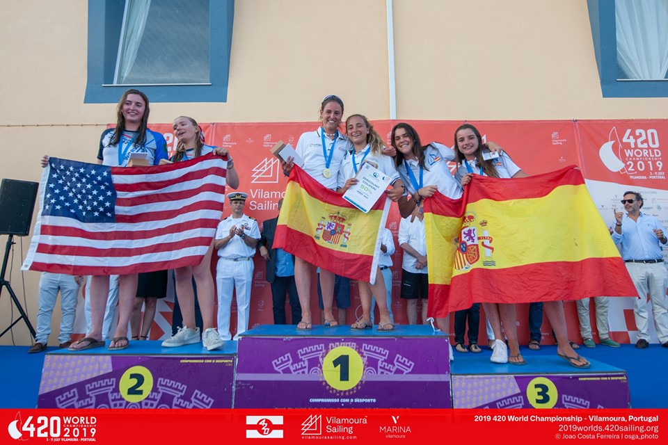 Ballester y Perelló, campeonas del mundo de 420 en Sub 17 femenino