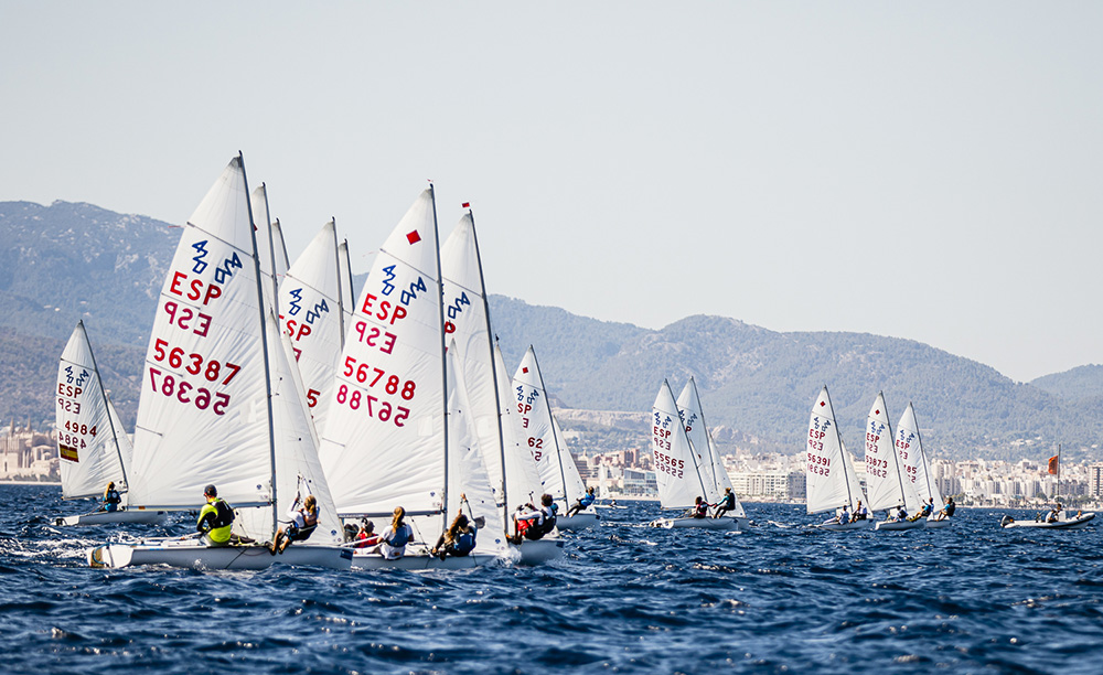 Perelló y Ballester lideran el 420 en el estreno del Gran Día de la Vela Bufete Frau