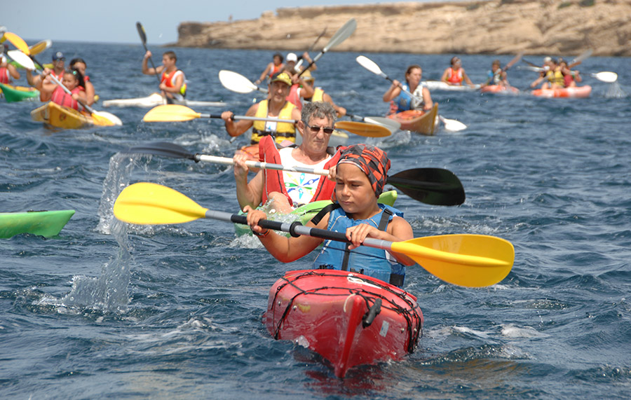 El Club Nàutic Sant Antoni celebrará el Día de la Piragua