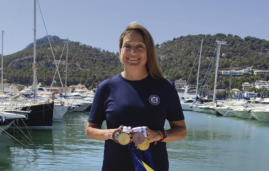 Violeta Del Reino: ‘Vine a Mallorca para estar  cerca del mar’