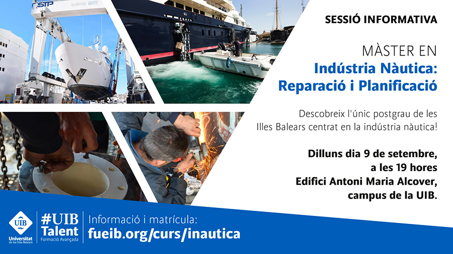 La UIB acoge una sesión informativa sobre el Máster en Industria Náutica