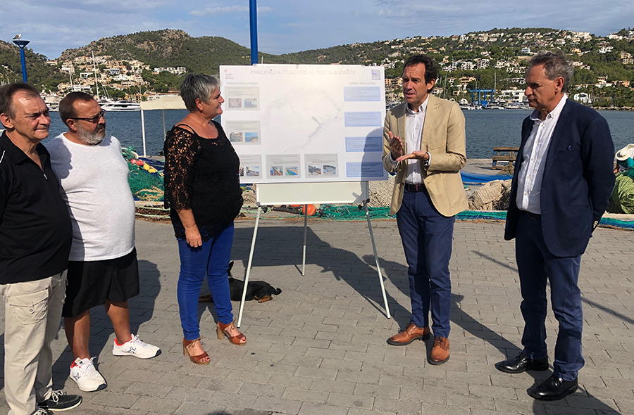 Ports IB invertirá 2,5 millones en mejoras en el Puerto de Andratx