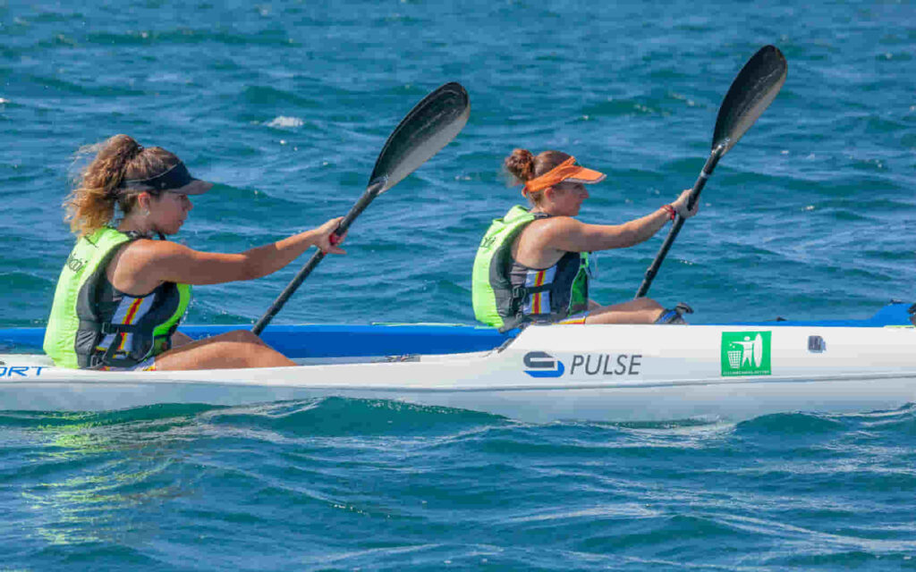 El Club de Mar acoge el Campeonato de España de Kayak de Mar con 455 piragüistas de 10 comunidades