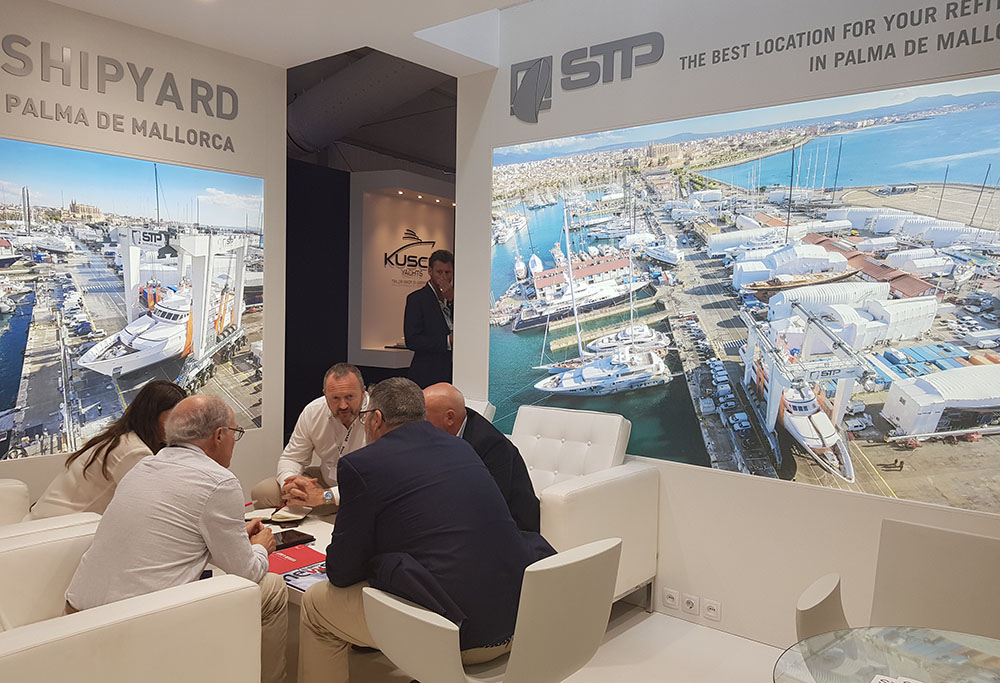 STP presentó su ampliación y nueva web en el Salón Náutico de Mónaco