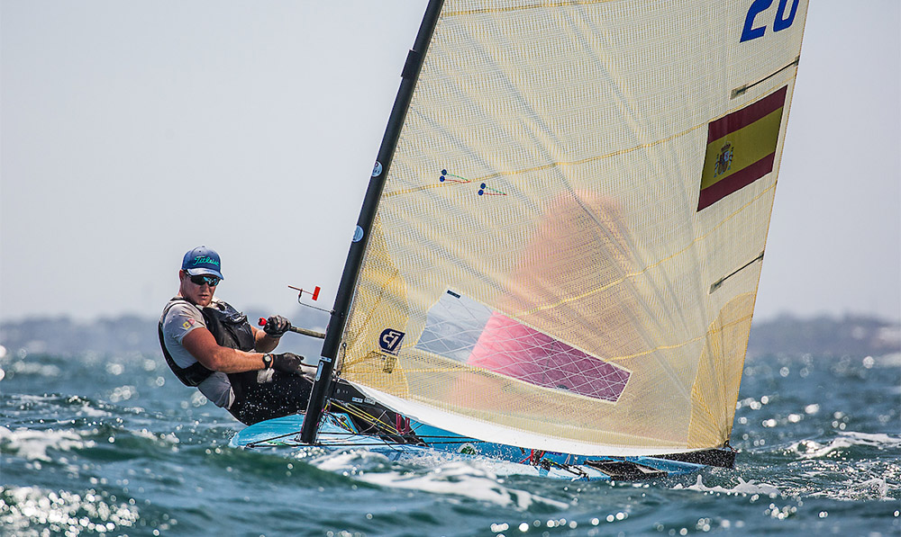 Joan Cardona se mete en la Medal Race del mundial de Finn