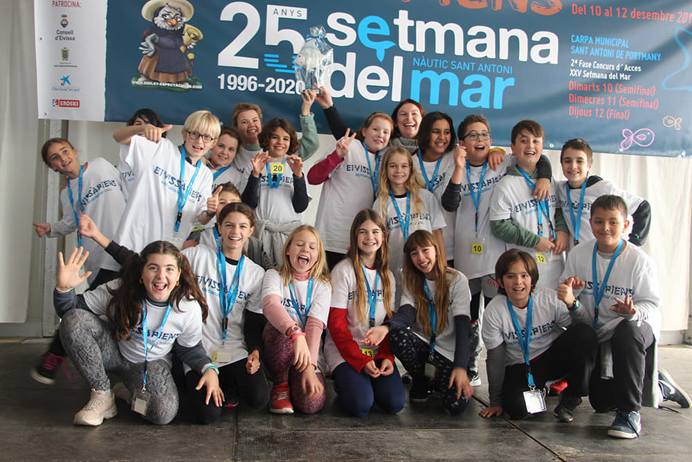 Los alumnos del Buscastell-Balansat ganan el concurso Eivissapiens ‘Setmana del Mar’